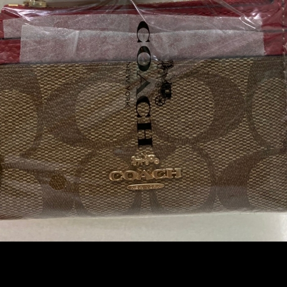 ✅Coach ID/Credit Card Wallet 💜 New With TAGS ✅ - Picture 3 of 6